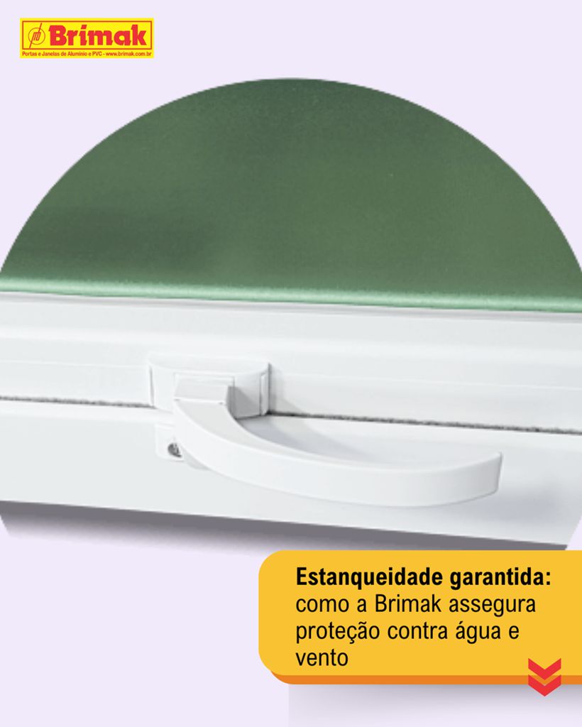 Estanqueidade em esquadrias