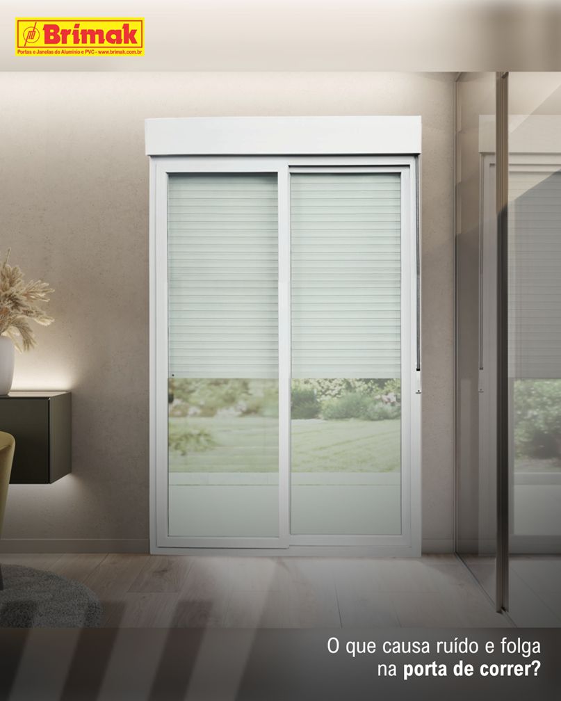 Evite problemas em portas de correr