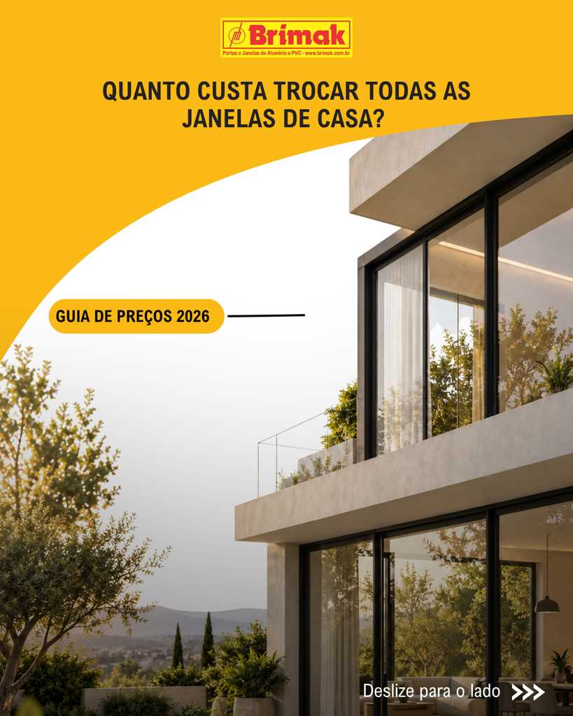 Conheça as Opções e Preços das Esquadrias Brimak