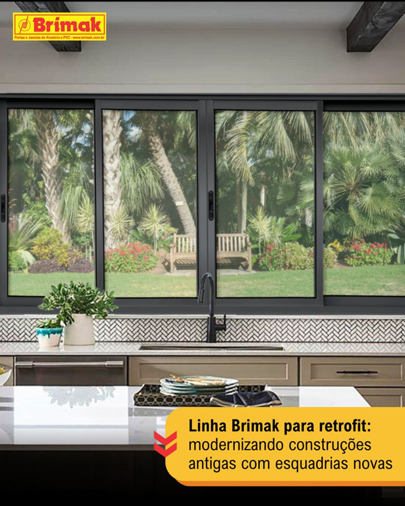 Modernize seus projetos com nossas esquadrias