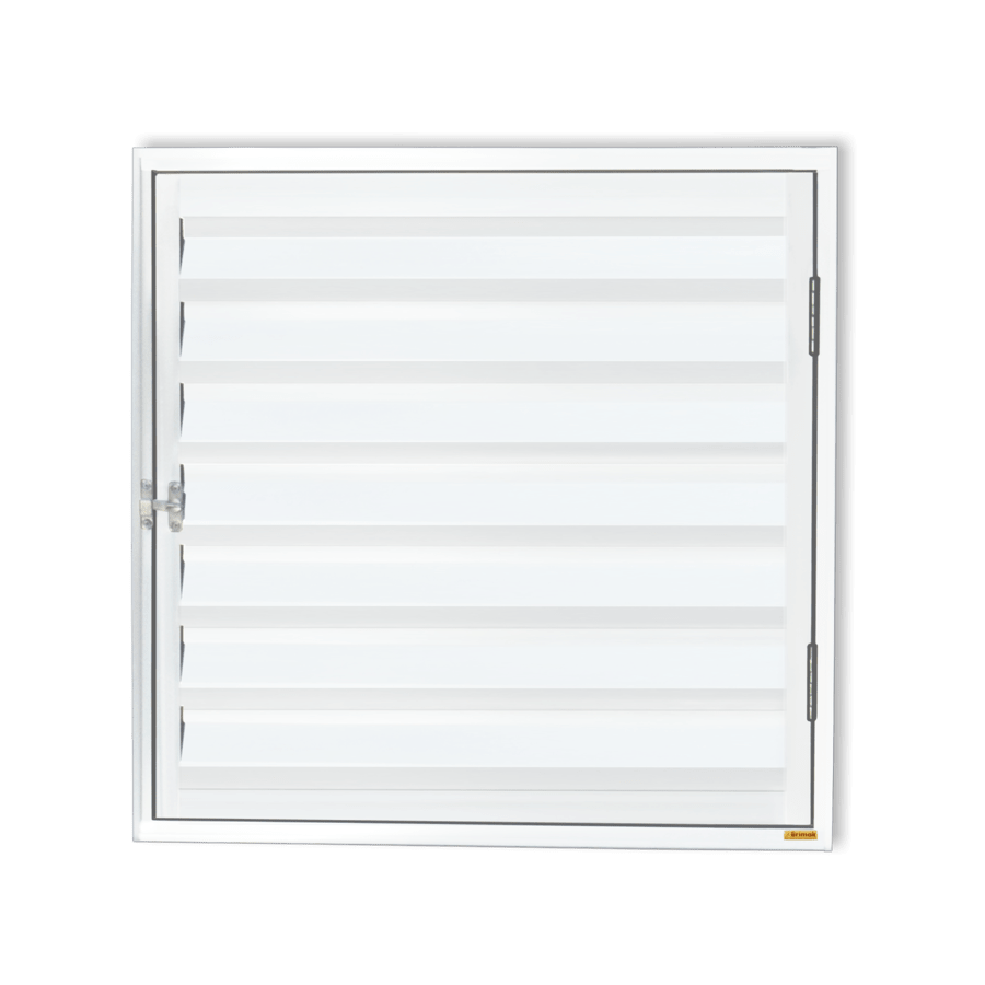 Abrigo de Água ou Gás de Alumínio Branco