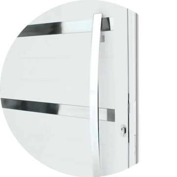 detalhe do puxador dubai e frisos das portas super 25