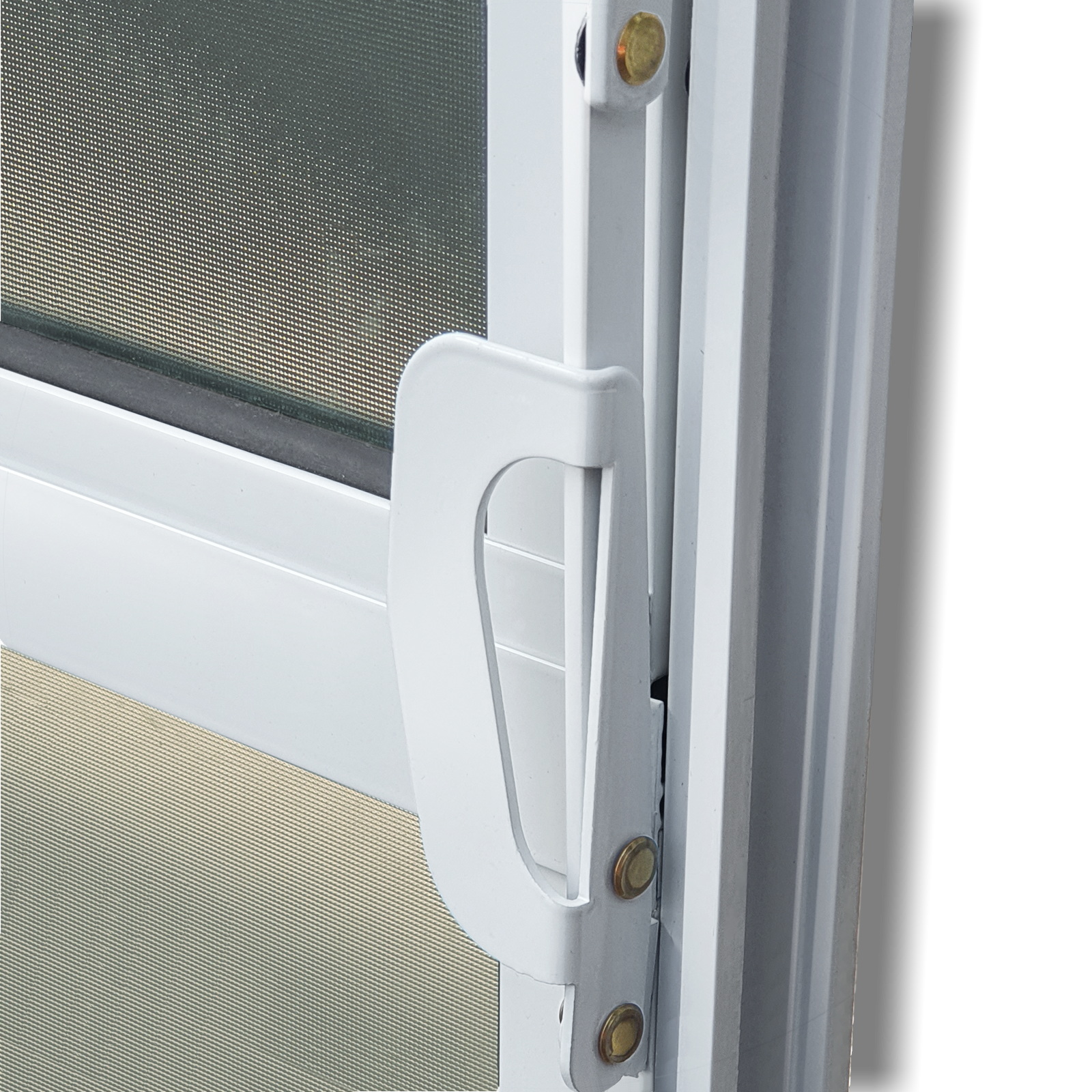 Basculante de Alumínio Elite 2 seções (2F+2M) branco