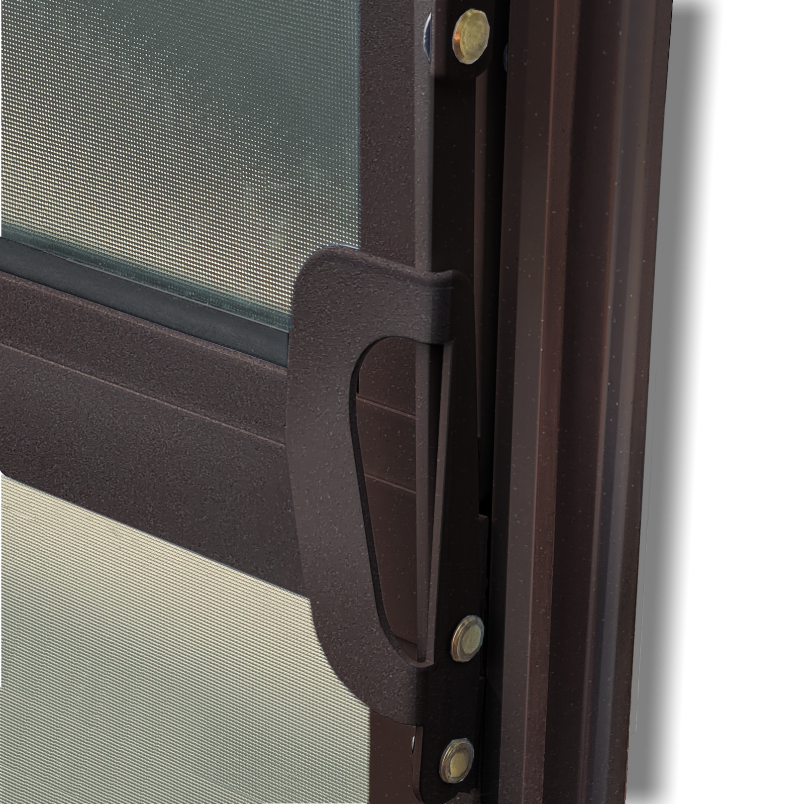 Basculante de Alumínio Elite 2 seções (2F+4M) corten
