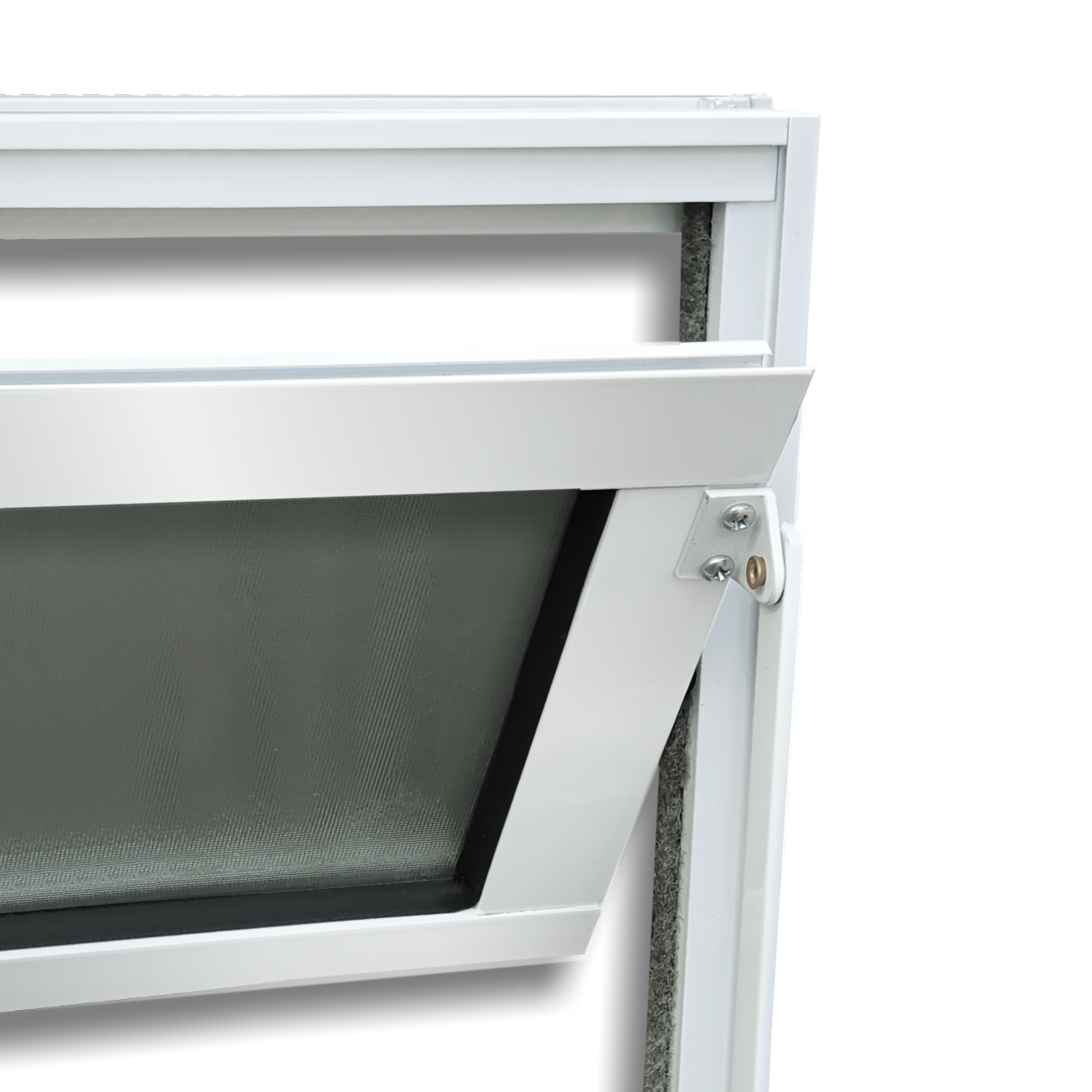 Basculante de Alumínio Elite 2 seções (2F+2M) branco