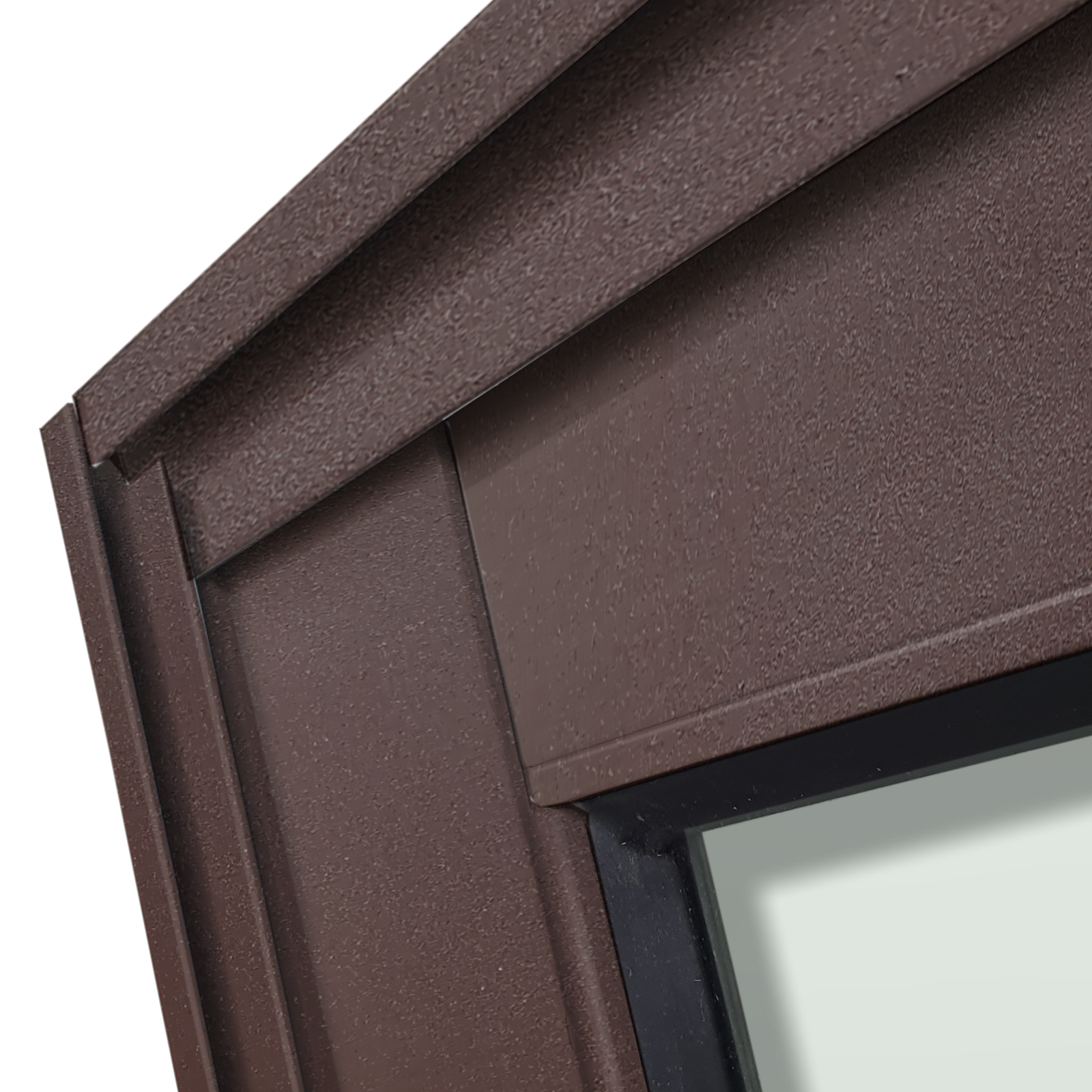 Janela de Alumínio 2 Folhas Elite corten