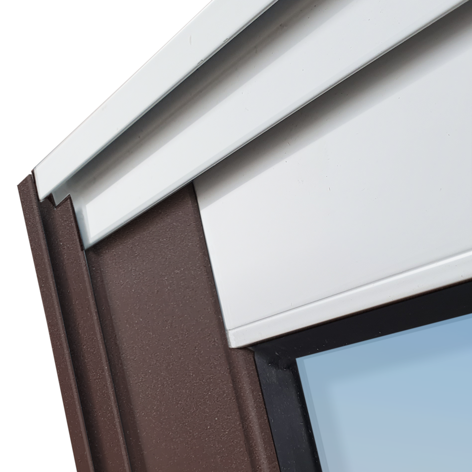 Janela de Alumínio 3 Folhas Elite mix corten