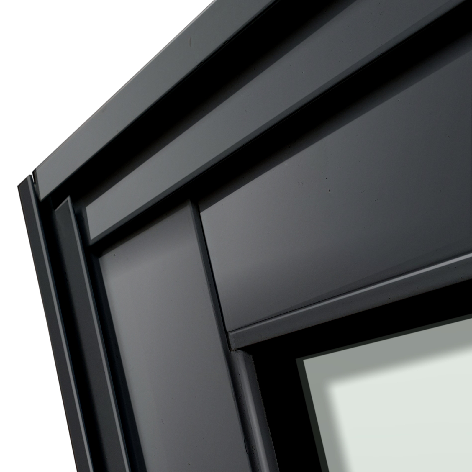 Veneziana de Alumínio 6 Folhas Elite preto