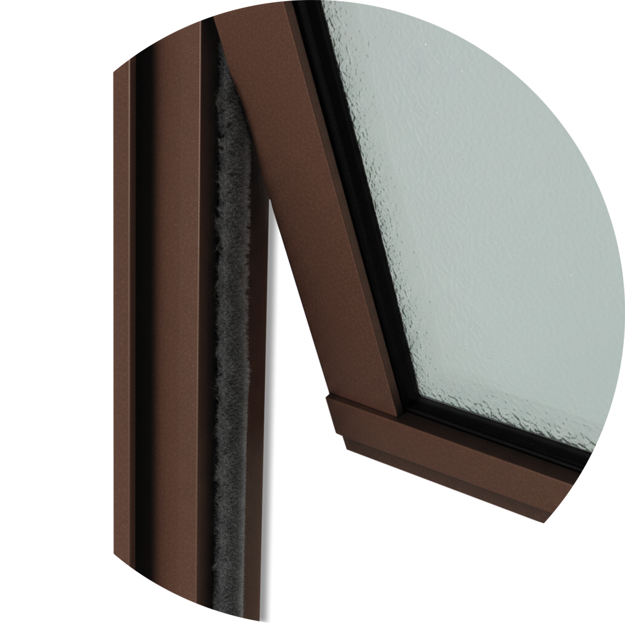Basculante de Alumínio Plus 1 seção (1F+1M) corten