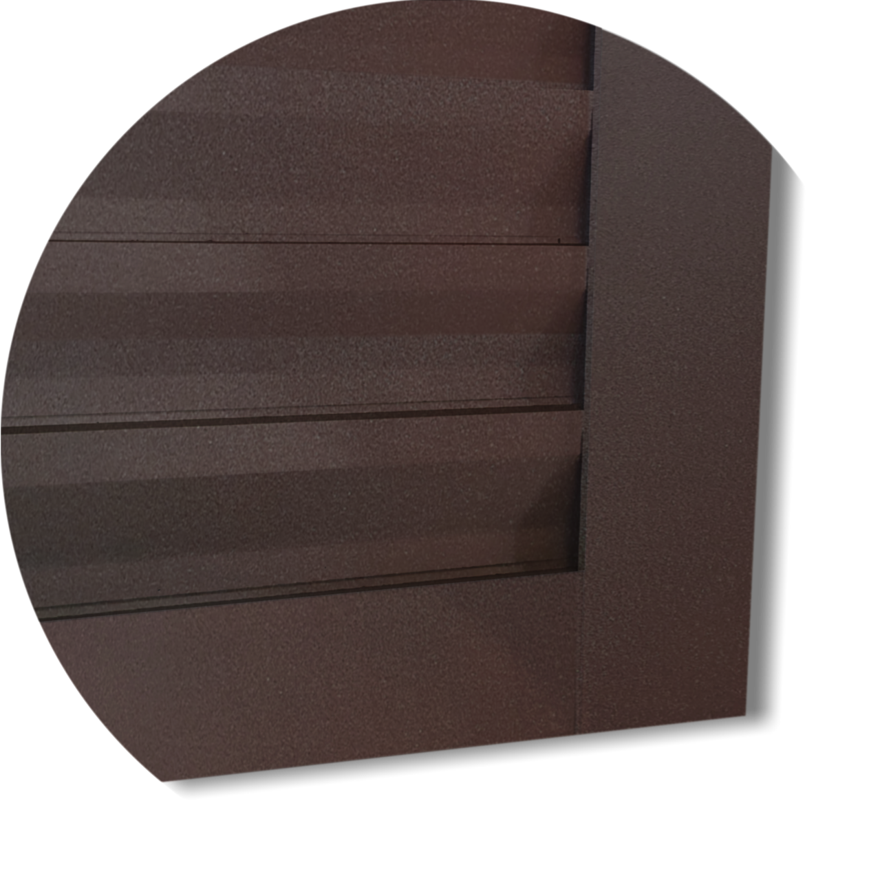 Porta de Alumínio Sala Linha Super-25 corten