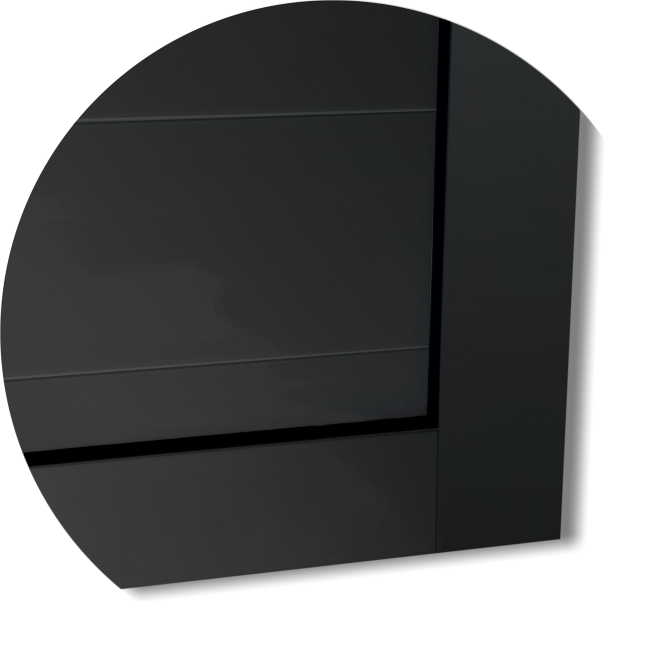 Porta de Alumínio Lambril c/grade Linha Super-25 preto