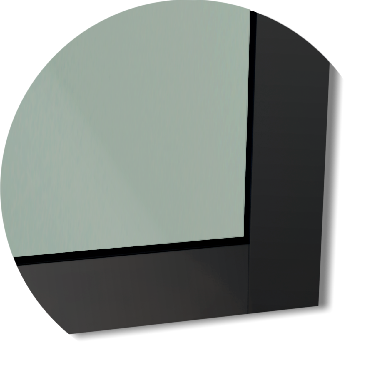 Porta de Alumínio Vidrão Linha Super-25 preto