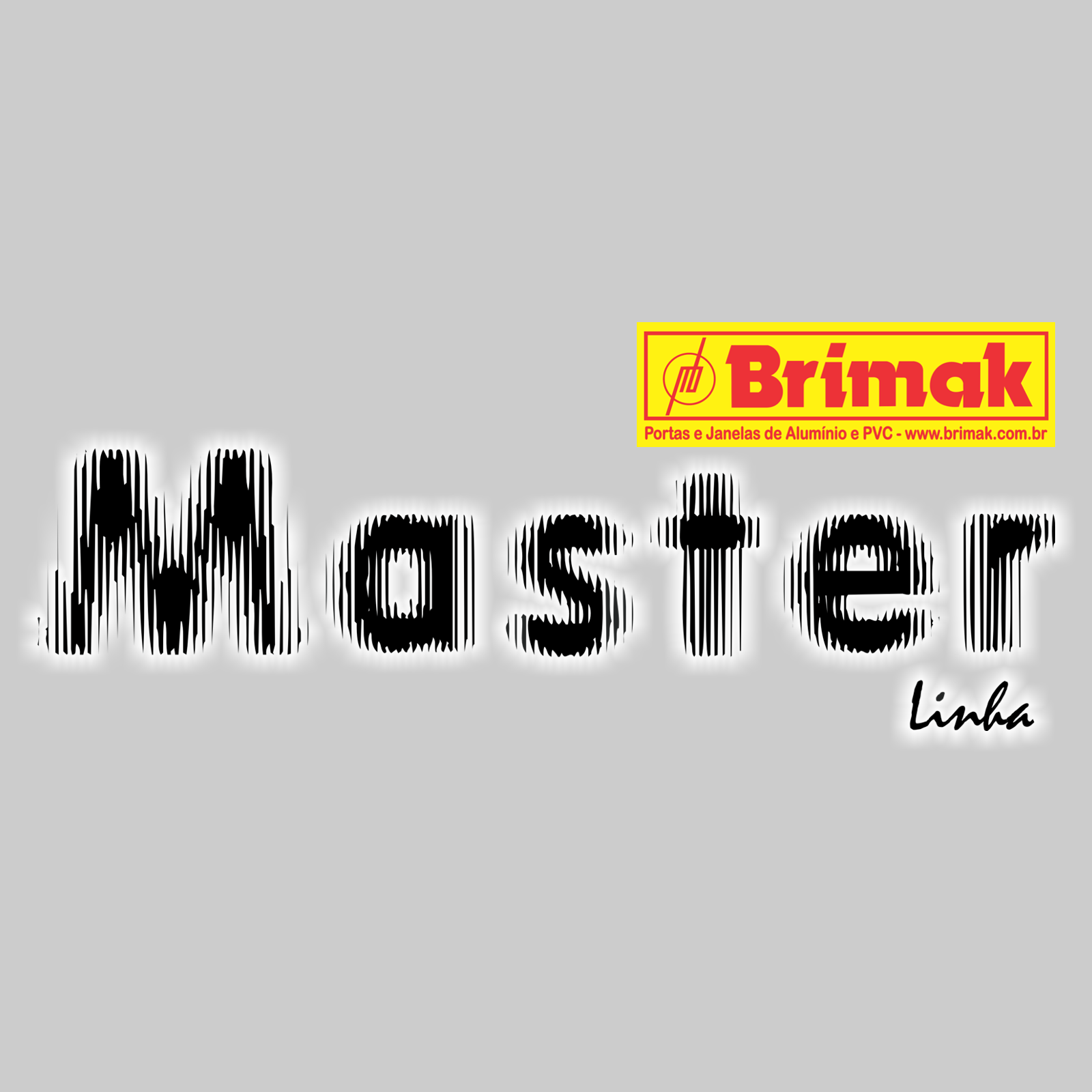 Basculante de Alumínio Master 1 seção (1F+3M) preto