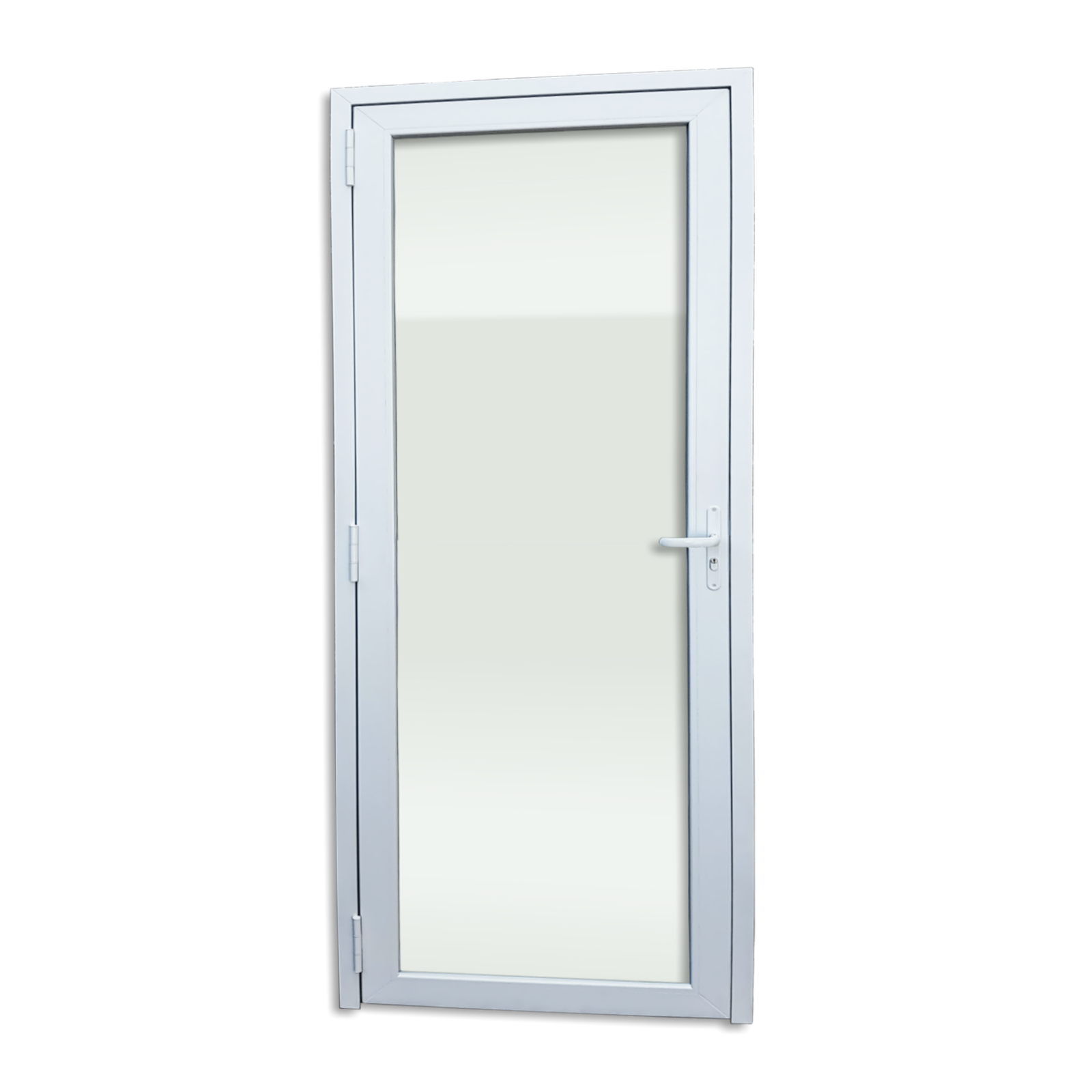 Porta de PVC 1 Vidro Temperado 