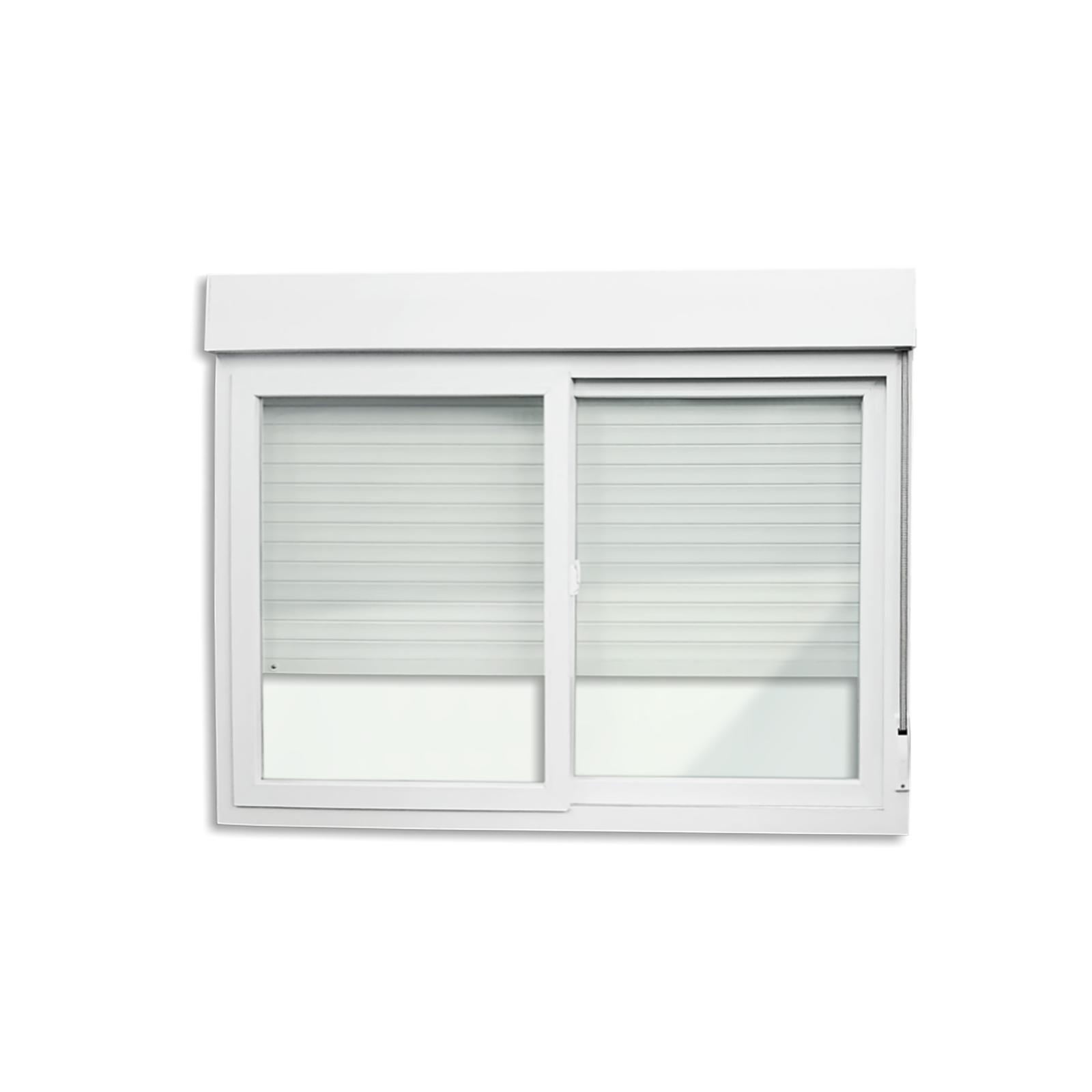 Janela Integrada de PVC 2 Folhas 