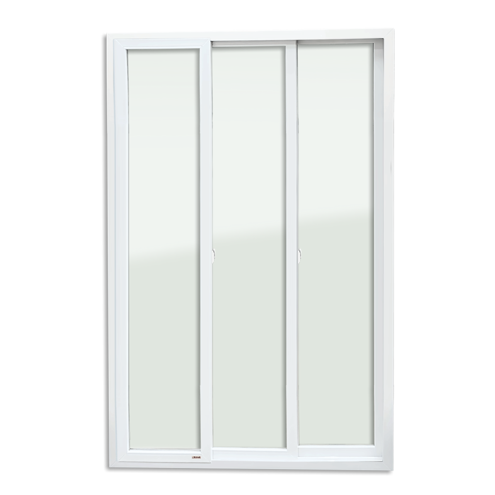 Porta de Correr de PVC 3 Folhas 