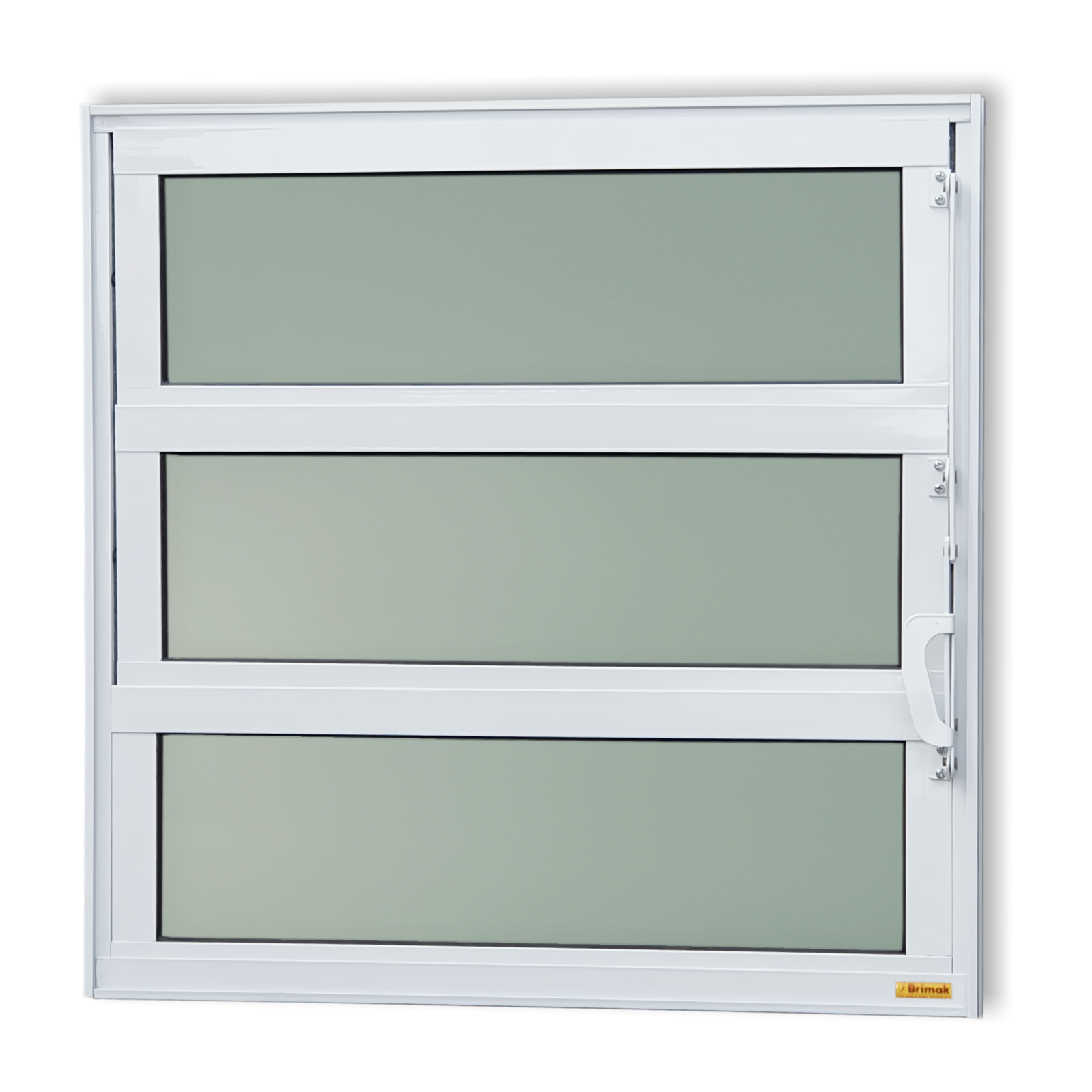Basculante de Alumínio Elite 1 seção (1F+2M) branco