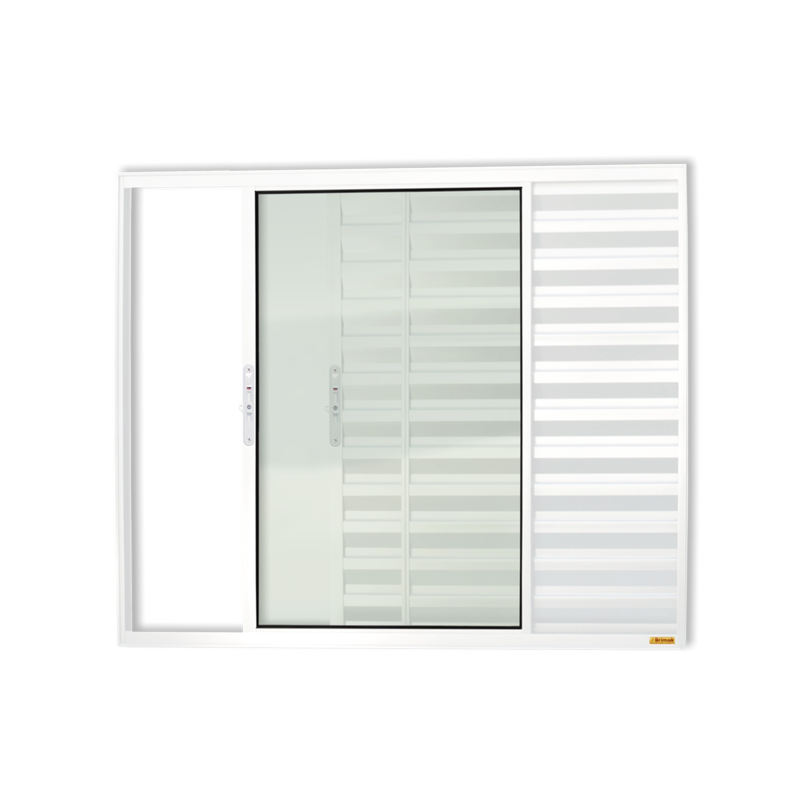 Veneziana de Alumínio 3 Folhas branco