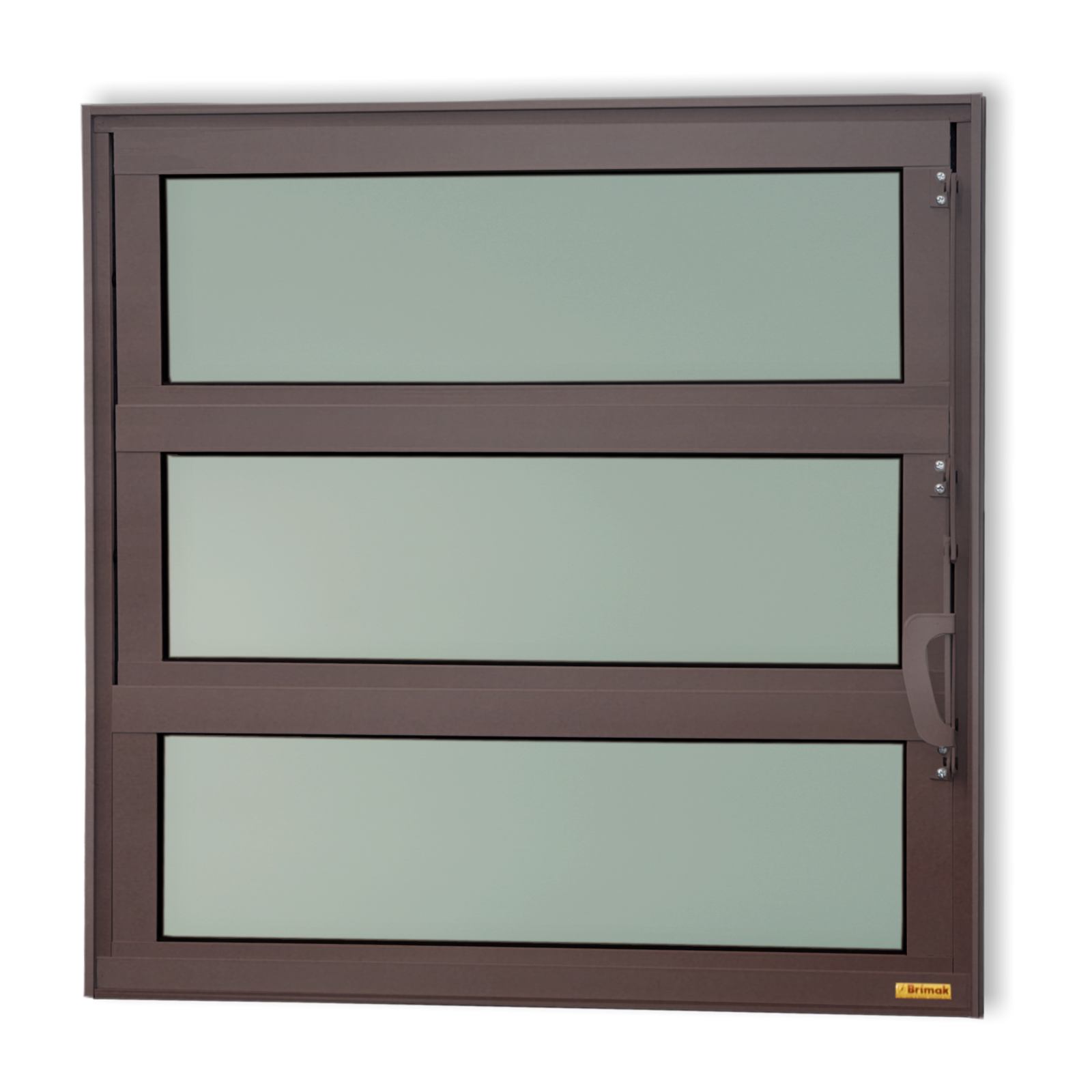 Basculante de Alumínio Elite 1 seção (1F+2M) corten