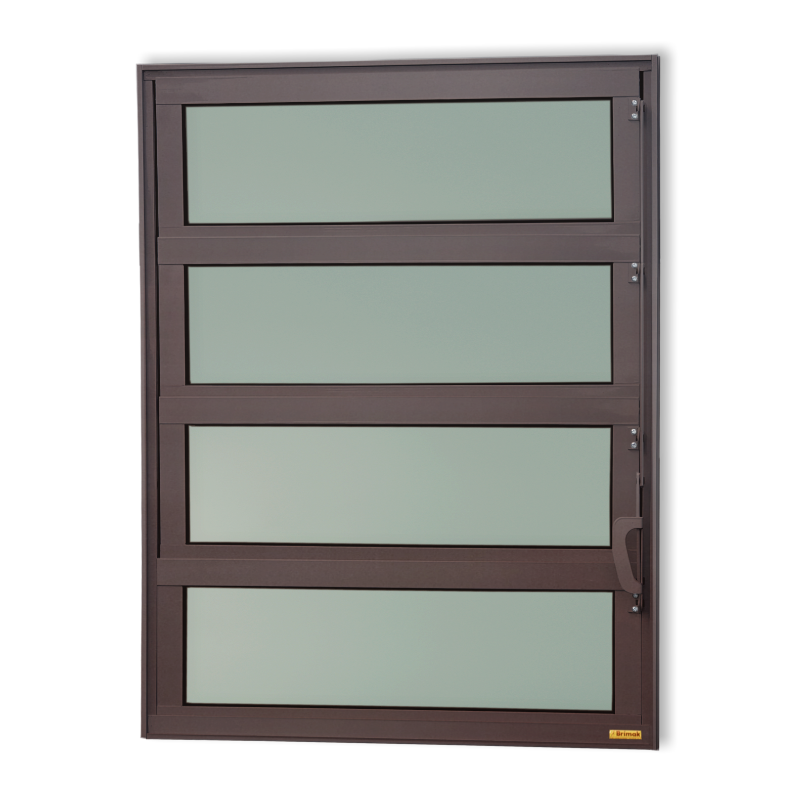 Basculante de Alumínio Elite 1 seção (1F+3M) corten