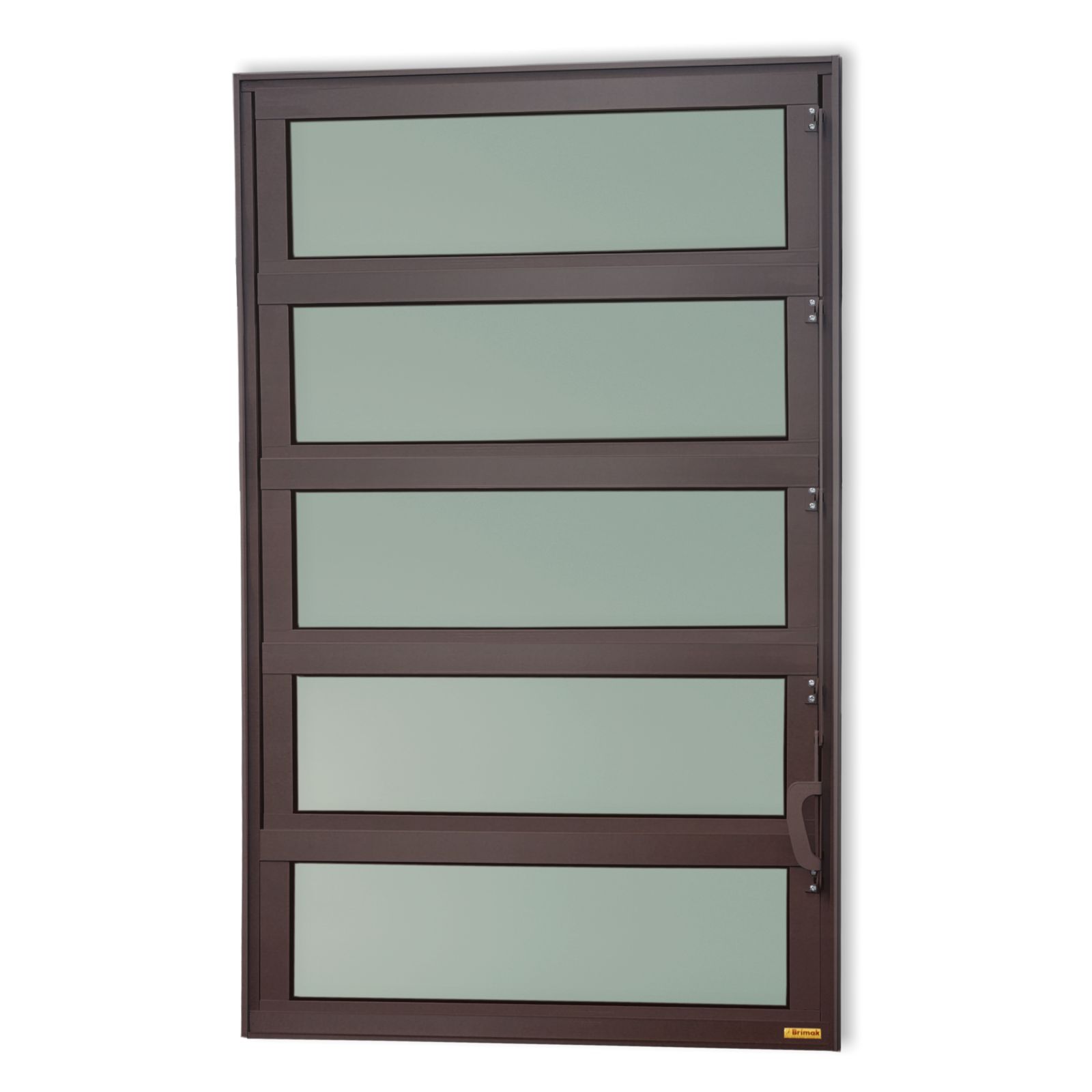 Basculante de Alumínio Elite 1 seção (1F+4M) corten