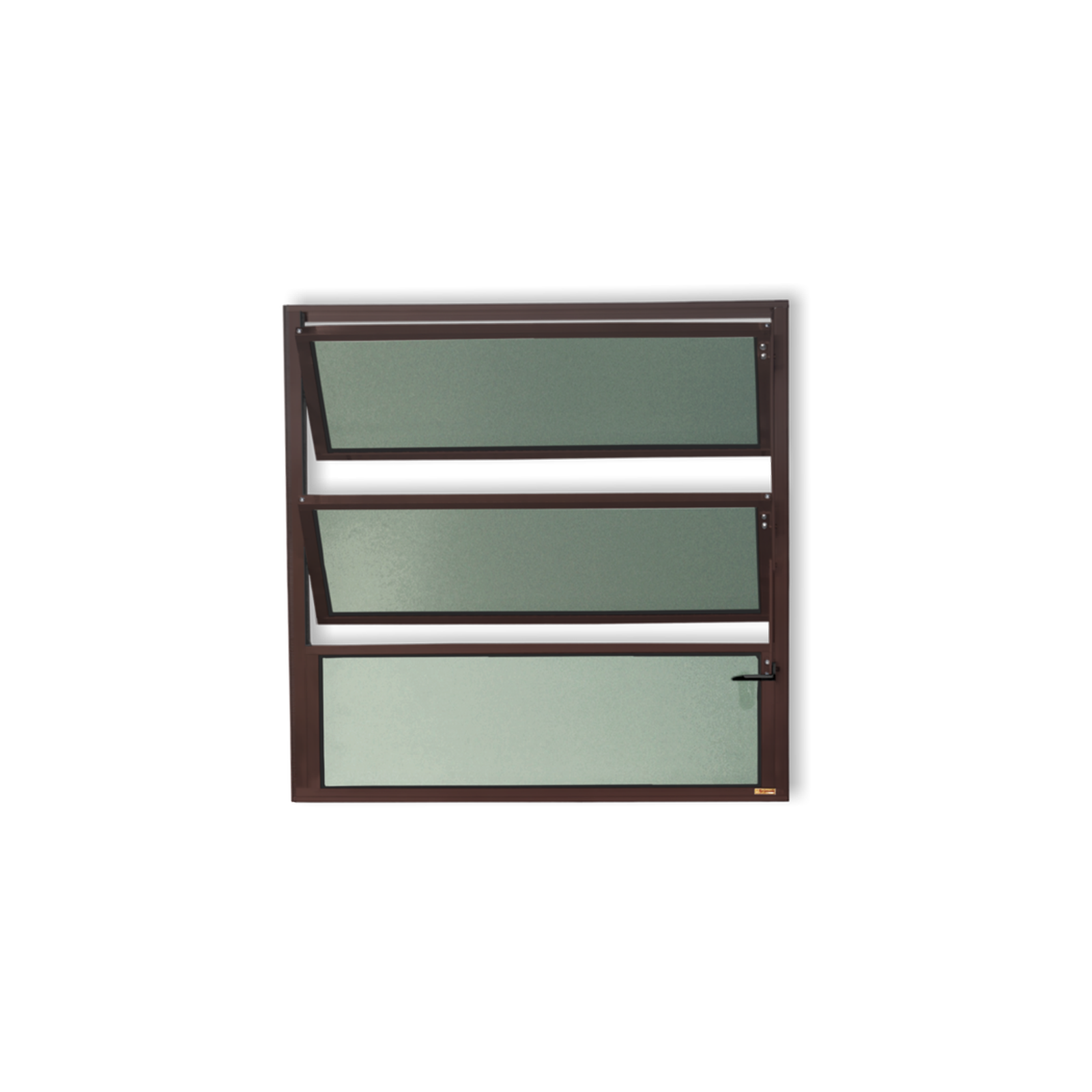 Basculante de Alumínio Plus 1 seção (1F+2M) corten