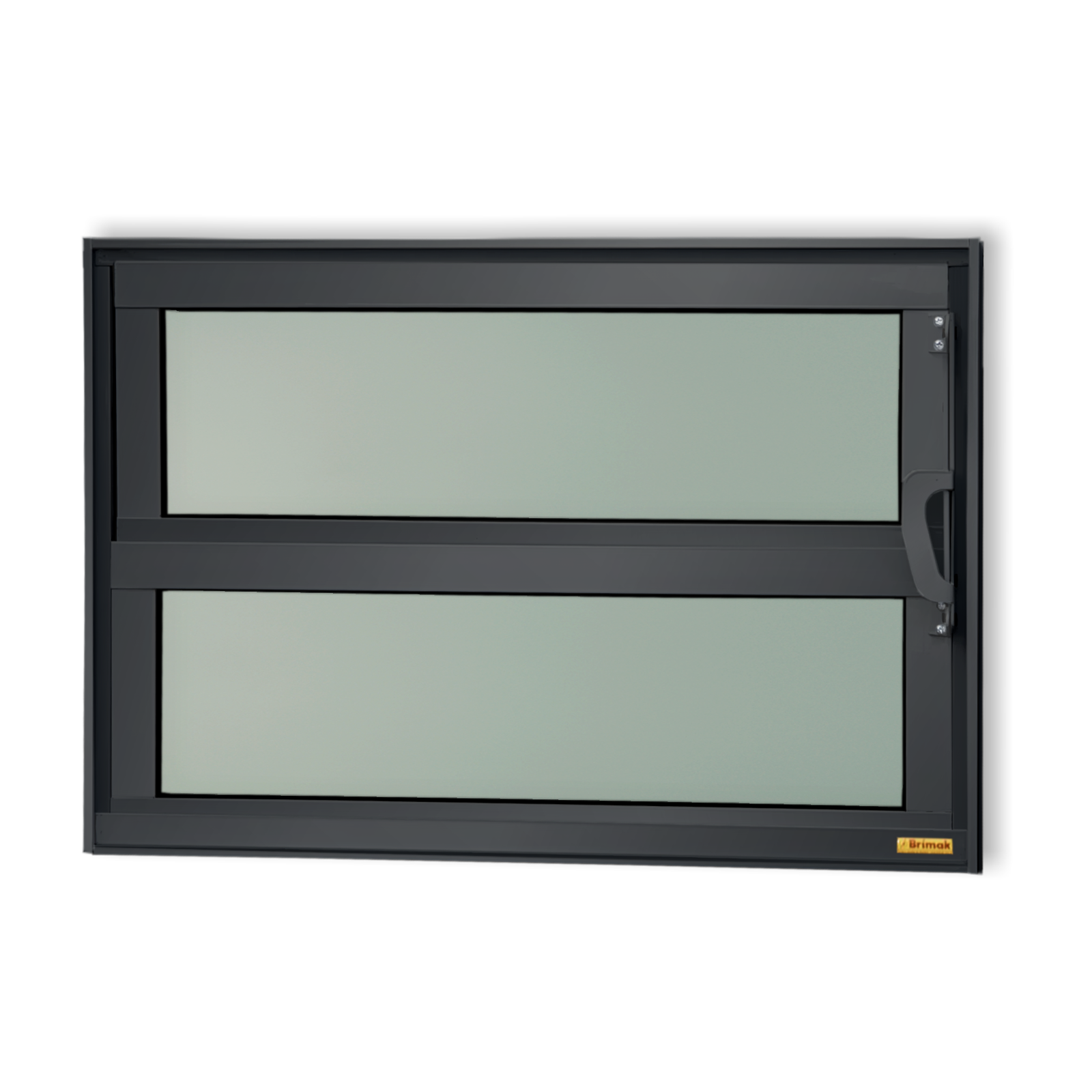 Basculante de Alumínio Elite 1 seção (1F+1M) preto