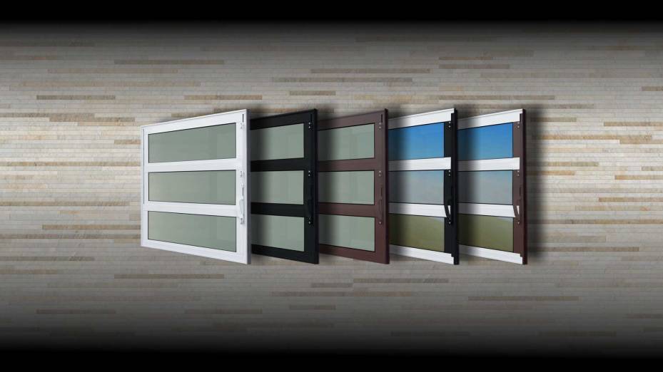 Basculante de alumínio elite