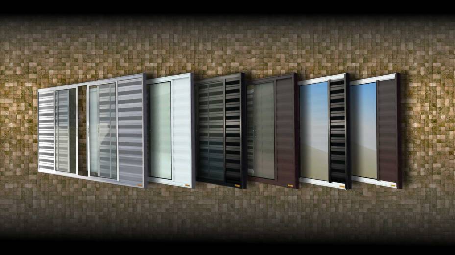 Veneziana de alumínio confort