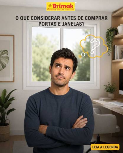 O que considerar antes de escolher Portas e Janelas
