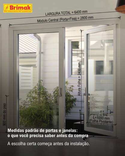 Como não errar na medida das esquadrias