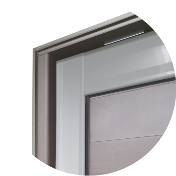 detalhe da canto superior do pivot Mix Corten