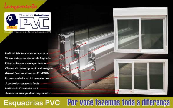 Portas e Janelas de PVC