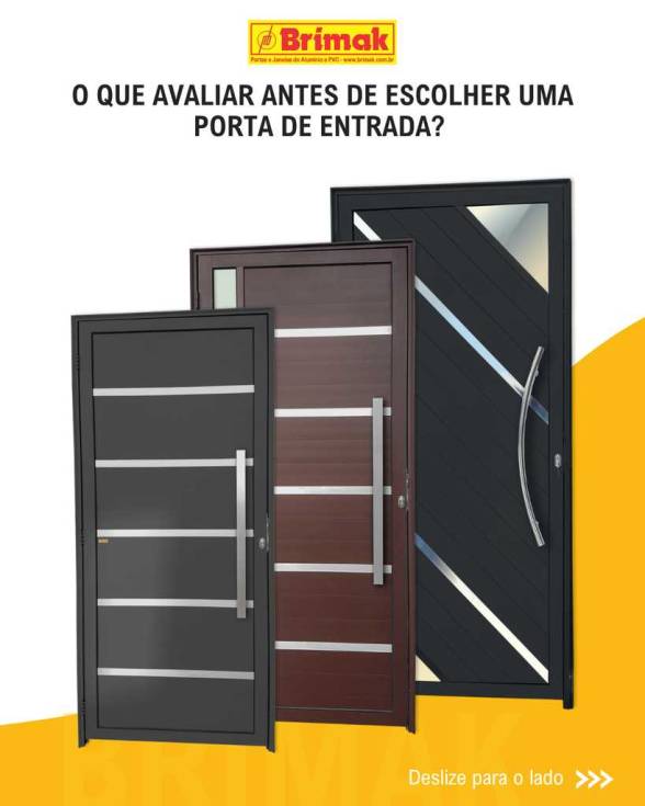 O que avaliar antes de escolher sua Porta