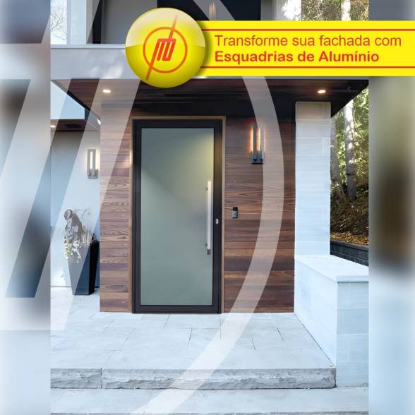 Transforme sua fachada com esquadrias de alumínio Brimak