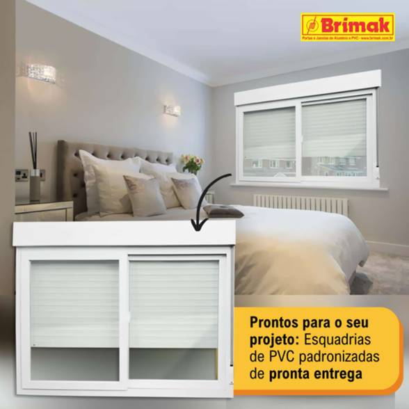 Esquadrias de PVC a Pronta entrega