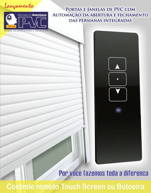 Controle remoto Touch Screen