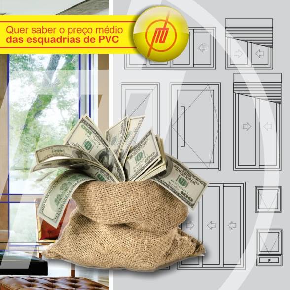 Saiba o preço médio de esquadrias de PVC