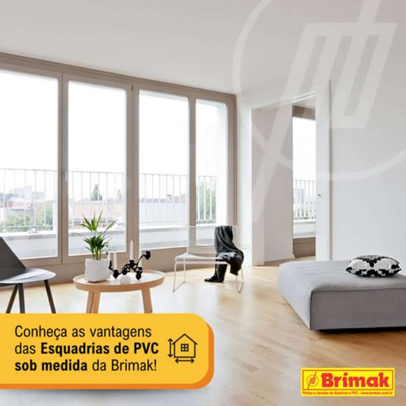 Esquadrias de PVC sob Medida