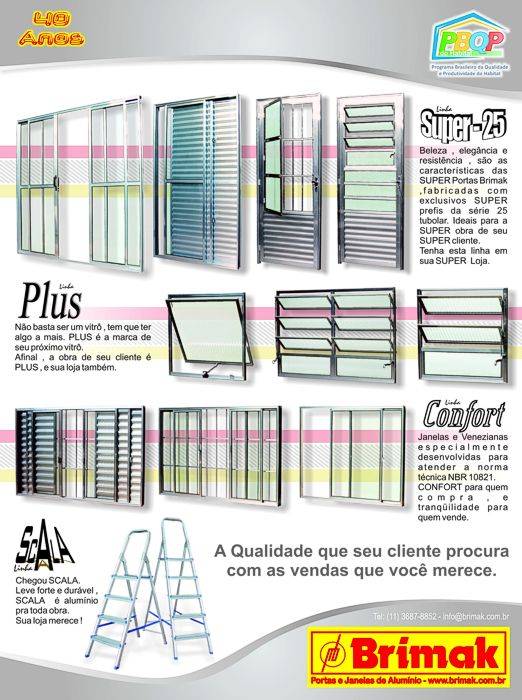 Anúncio na Revista Revenda e Construção