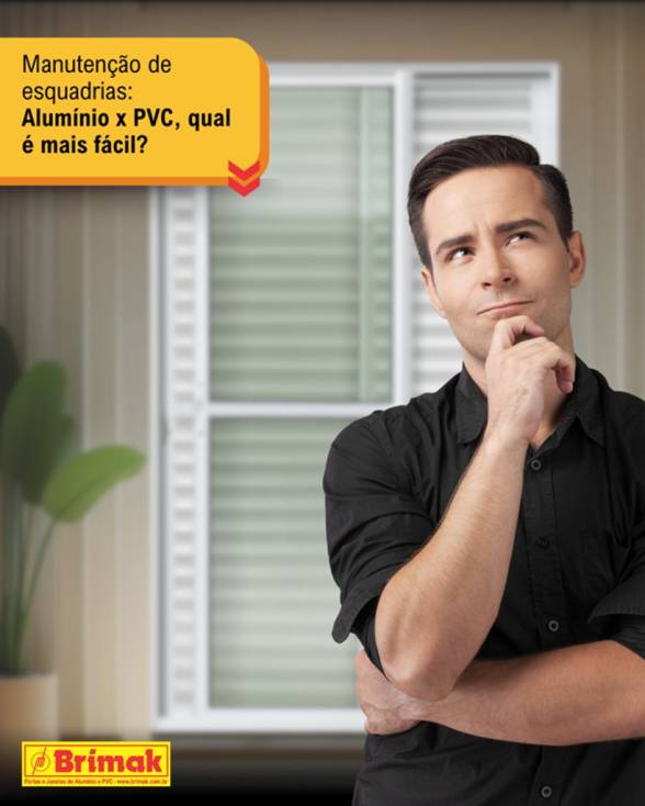 Esquadrias de Alumínio x PVC