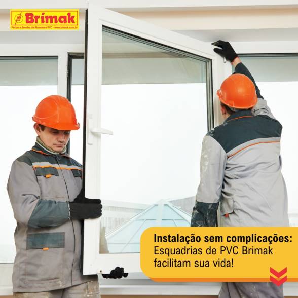 Instalação de Esquadrias de PVC