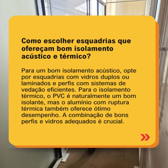 Tire suas dúvidas sobre esquadrias